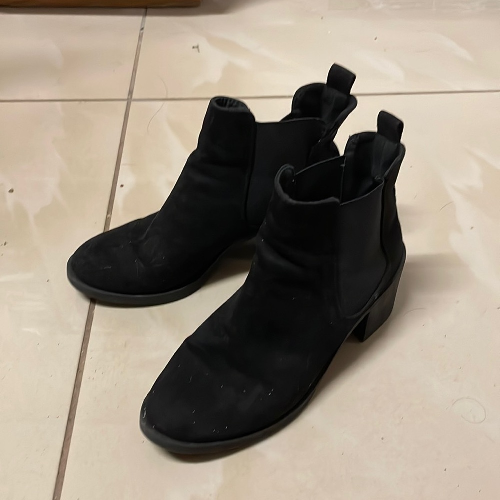 Suede Ankle Boots